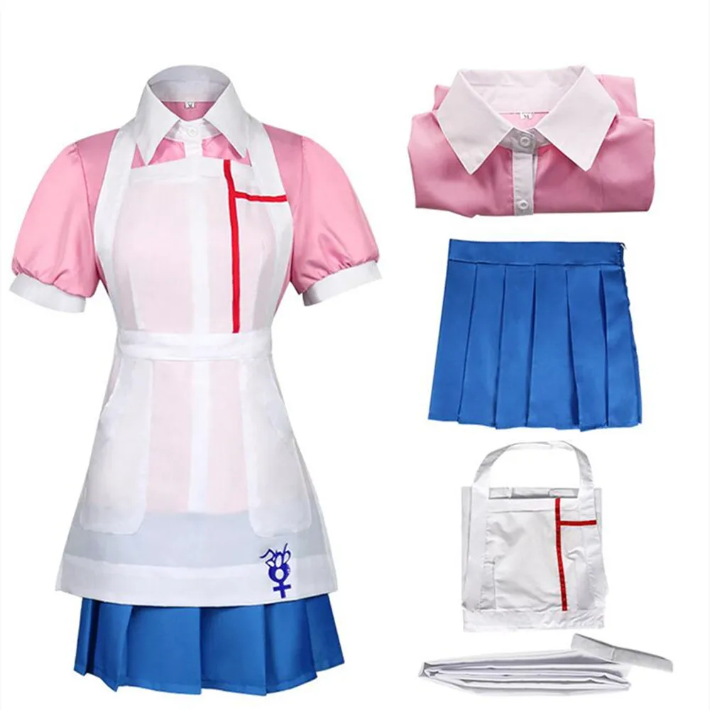 

Anime Uniform Woman Dress Danganronpa Mikan Tsumiki Cosplay Costume
