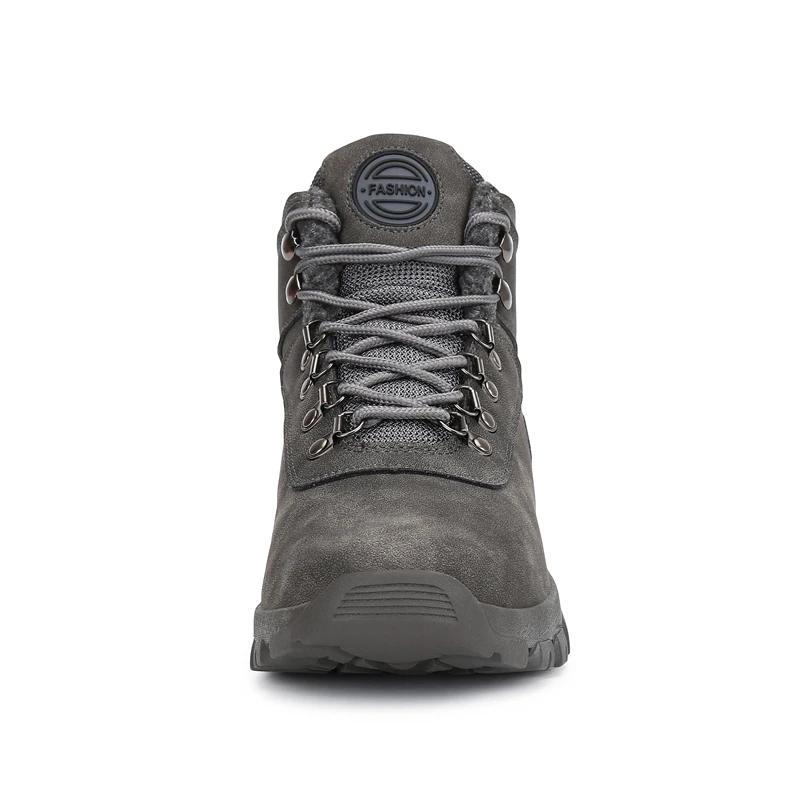 Однотонная походная обувь мужские уличные горные кроссовки зимние ботинки