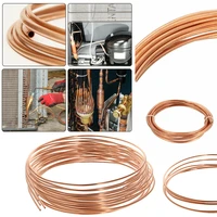 1pcs 5m16ft refrigeration capillary pipe tubing 1 6mm 2mm 2 2mm 2 5mm 3mm 3 5mm 4mm 5mm od copper tubing coil tube