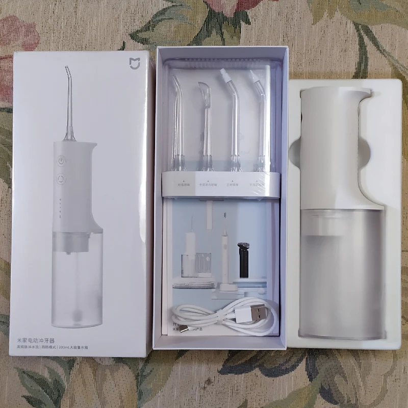 Ирригатор полости рта Xiaomi Mijia мощный резервуар для воды 200 мл IPX7