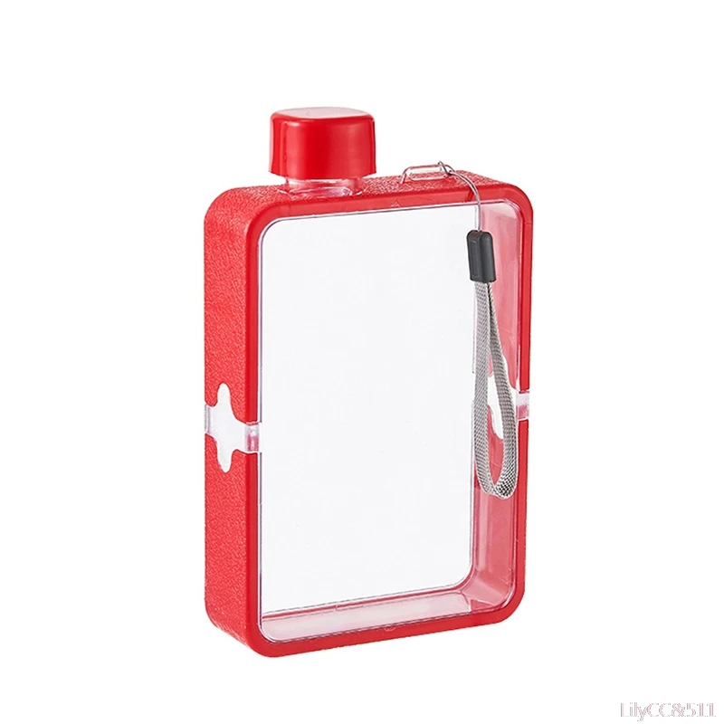 A5 плоской воды Кубок кружки Для Мужчин's Бумага бутылку Творческий переносная