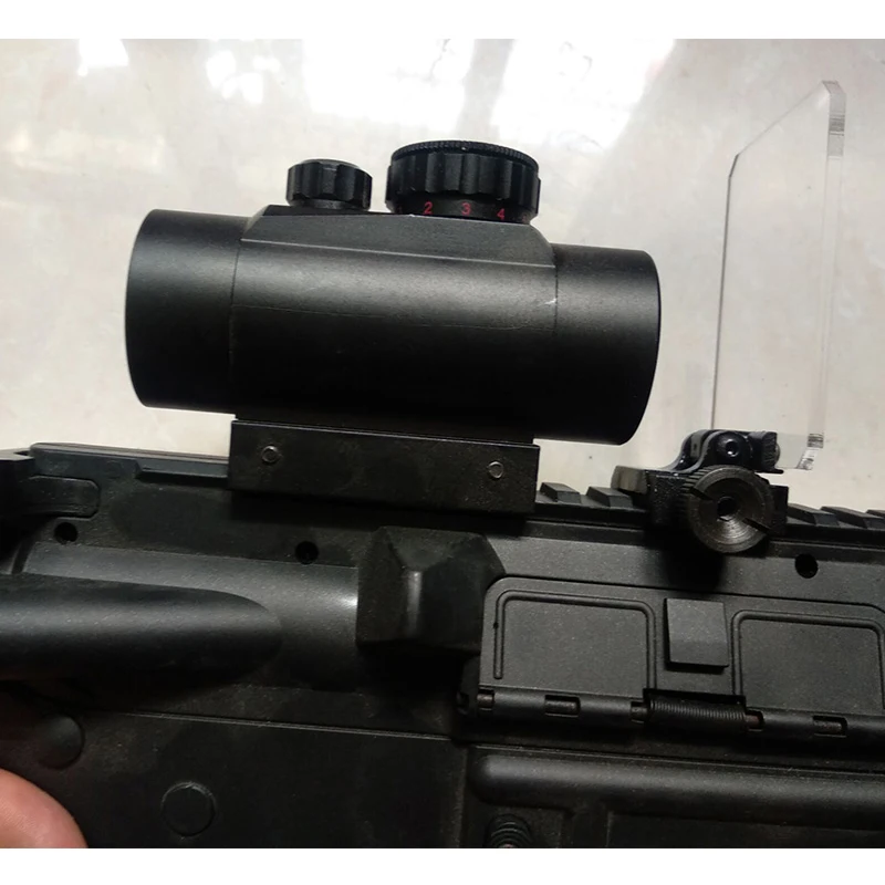 Охотничьи прицелы Защита объектива красная точка прицел прозрачный