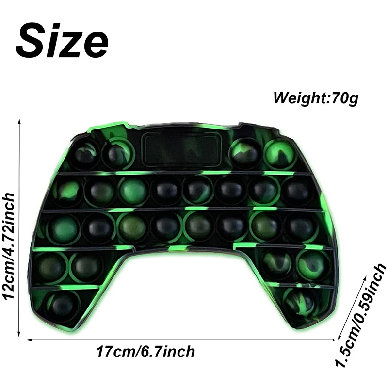 

Pop Simple Dimple Fidget Toys Push It Spinner Hands Gamepad Antistress Anti Stress Relief Bubble Sensory Toys Adult Kids