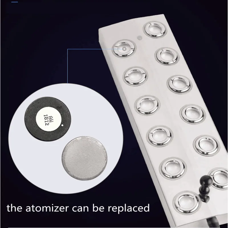 

12 Head Air Humidifier DC48V Ultrasonic Industrial Mist Maker Fogger Stainless Steel Without Power Supply