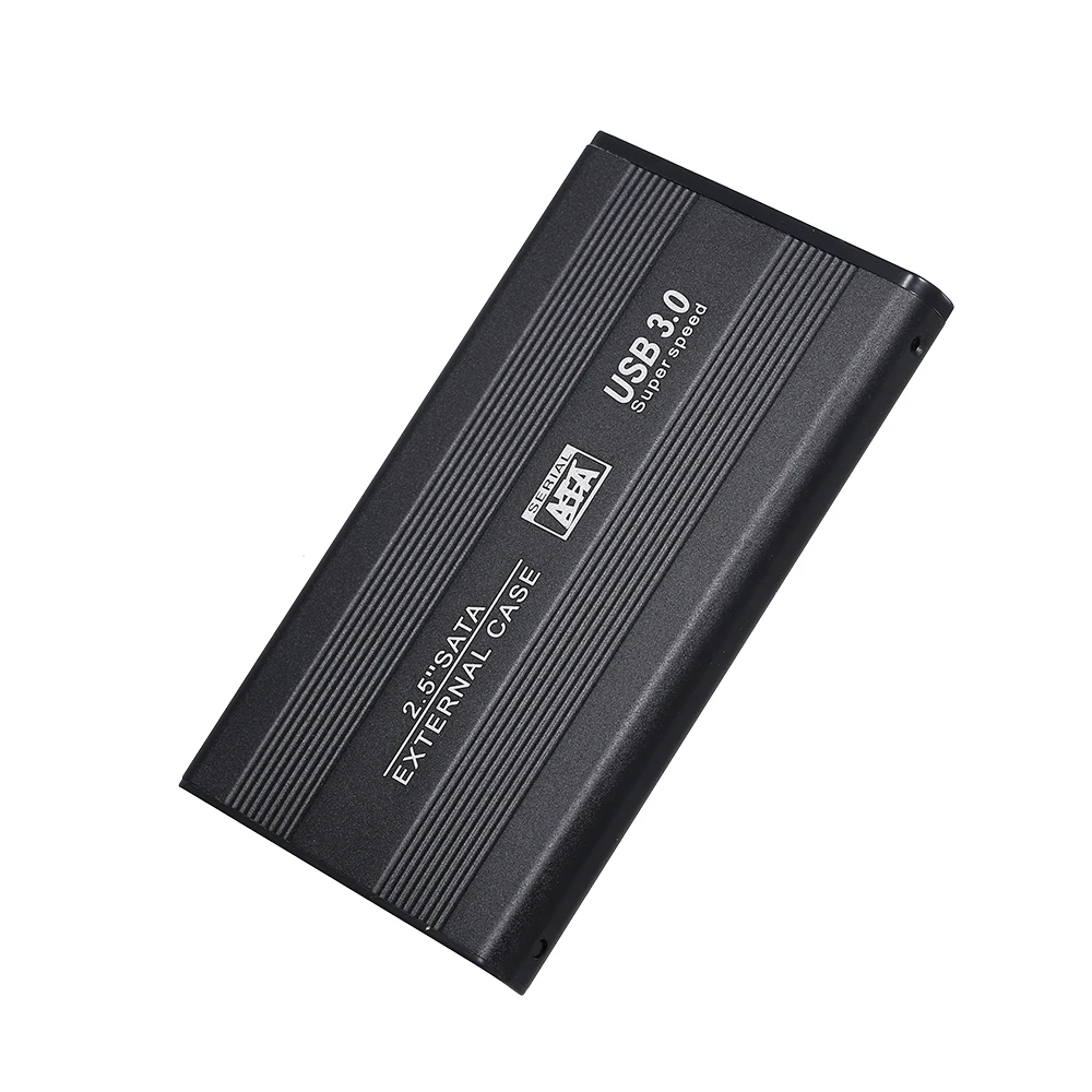 2,5 дюймовый жесткий диск SATA жесткий диск к USB3.0 адаптер конвертер Внешний чехол прочный с крышками из нержавеющей стали и алюминия