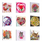 Набор для алмазной живописи стразы, набор для рисования с круглыми стразами для взрослых, настенное украшение