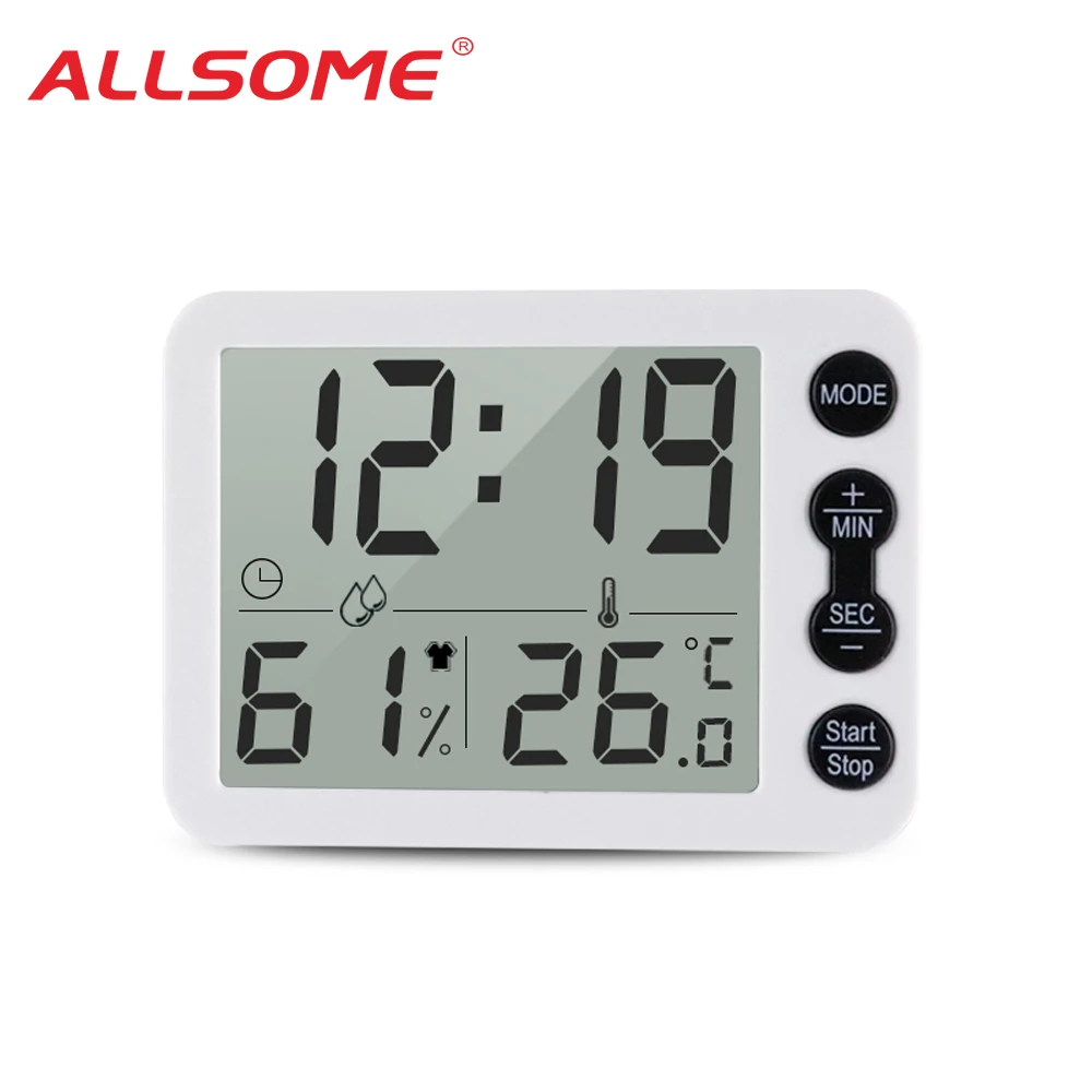 Многофункциональный Термометр Гигрометр ALLSOME автоматический электронный термо