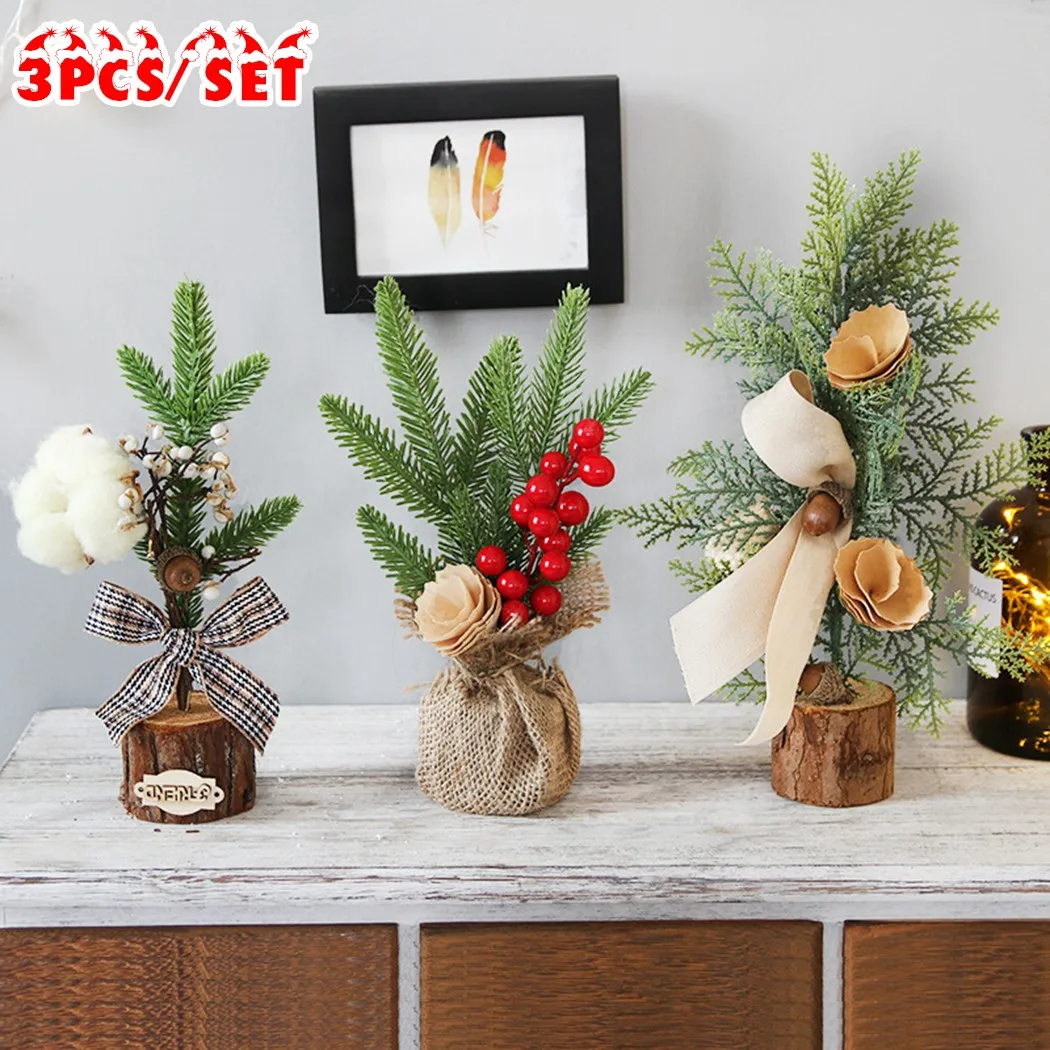 Детский Настольный мини стол сделай сам рождественская елка маленький