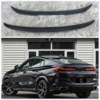 fits for bmw x6 g06 2018 2019 2020 2021 real carbon fiber rear trunk lip spoiler wing