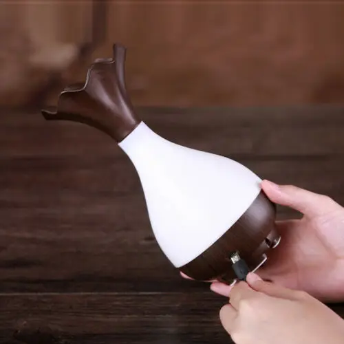 USB LED LIght Ultrasonic Oil Air Humidifier Purifier Aroma Diffuser Aromatherapy | Дом и сад