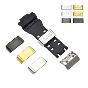 Держатель металлический для часов Casio Huawei Watch, черныйзолотойсеребристый, 18202224 мм