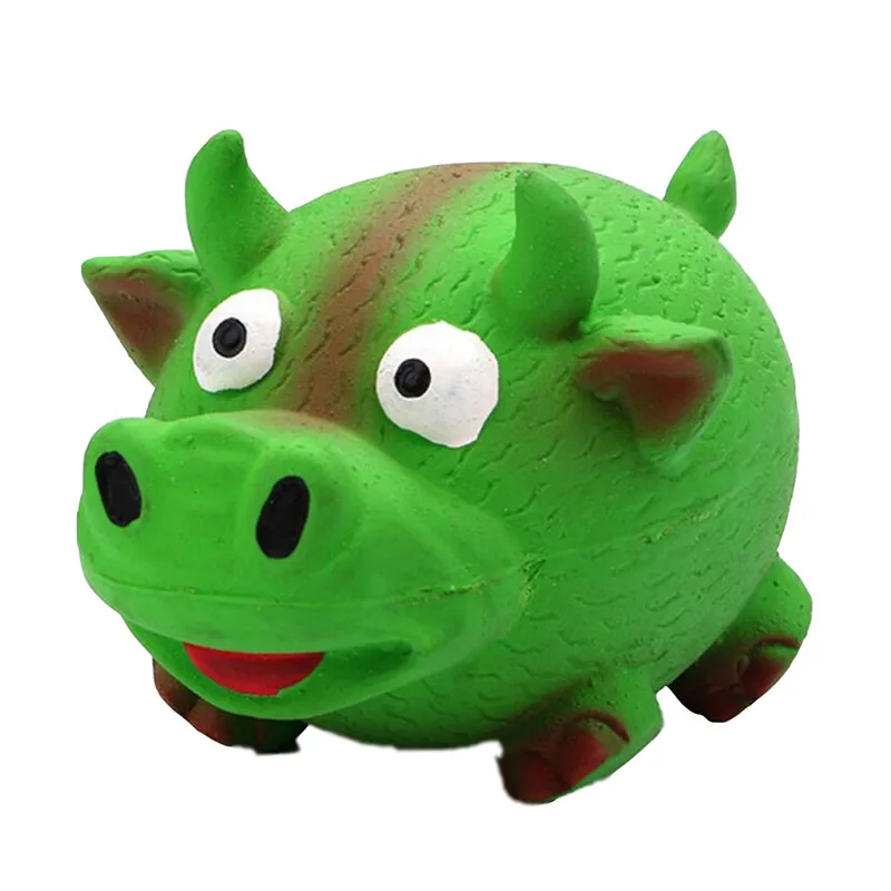 Собака латексные молярные игрушки для чистки зубов безопасные устойчивые к