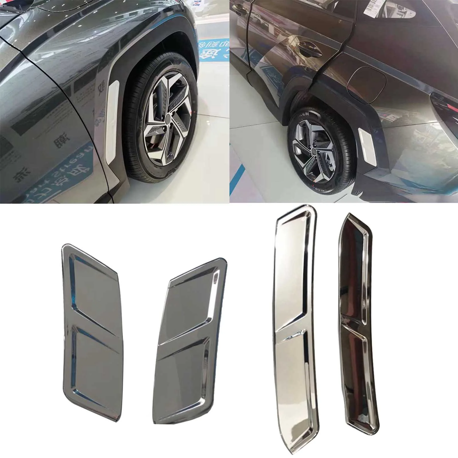 

4 шт., наклейки для Hyundai Tucson NX4