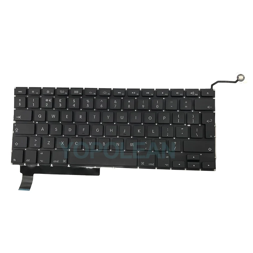 Новая английская клавиатура A1286 для MacBook Pro 15 дюймов 2009 2010 2011 лет | Компьютеры и