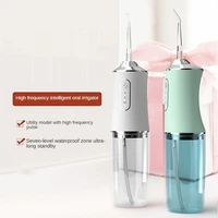 oral irrigator 3 modes usb rechargeable water flosser portable dental water jet waterproof irrigator dental teeth cleaner
