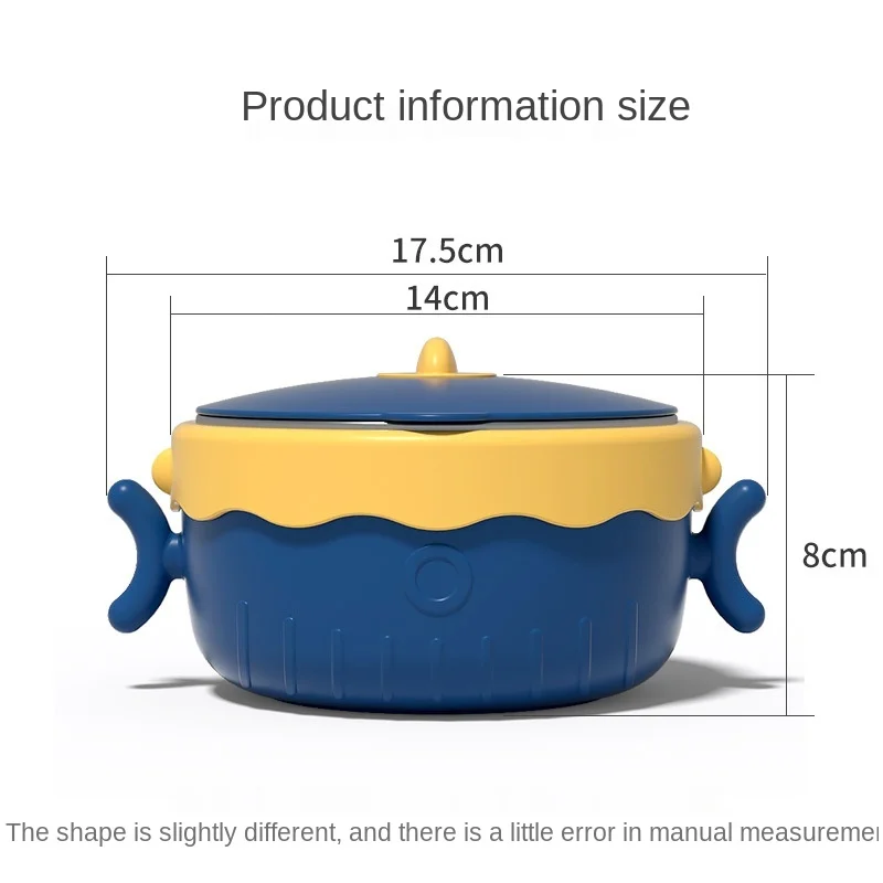 Baby Bowl Silicone Suction Cup Dining Bowl with Lid Baby Feeding Bowl Dinnerware Set Bown Sucker Fix Training Dishes enlarge