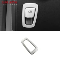 for mercedes benz c class w205 glc auto accessories car styling automotive electronic hand brake decoration handbrake box cover