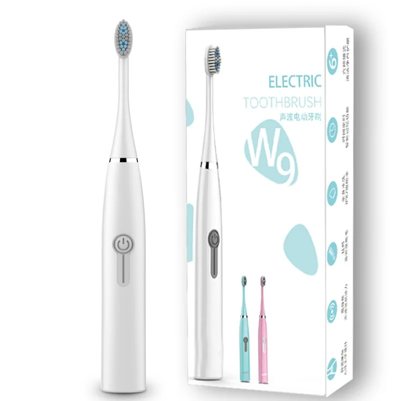 Щетка Зубная электрическая с 3 насадками без аккумулятора для гигиены полости