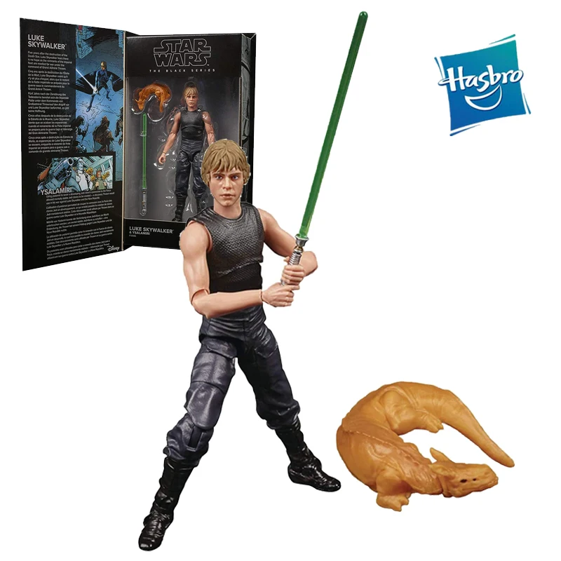 

Hasbro Star Wars Anime Black Series 50th Anniversary Luke Skywalker Pvc Action Figures Collectible Model Toys Gifts 6 Inch