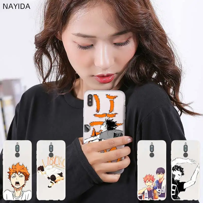 Чехол для телефона Huawei Mate 30 20 10 Lite Pro Cover Y7 Y9 2019 2018 2017 Nova 5i 4 3 Haikyuu Anime Fundas|Бамперы| |