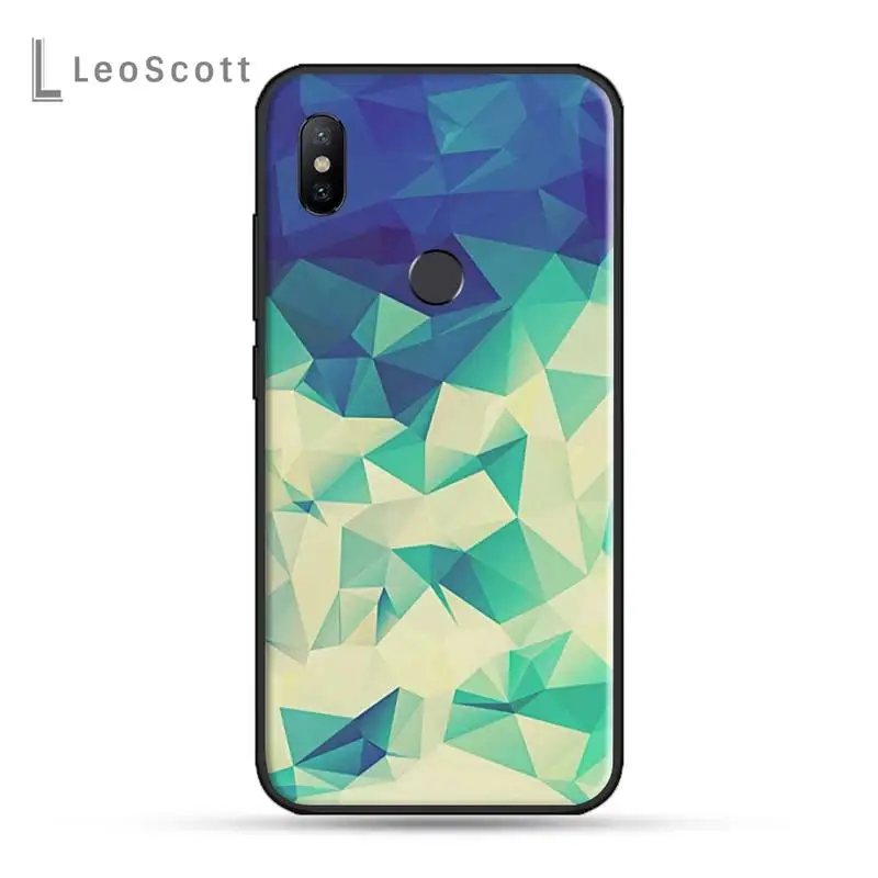 

Marble geometry aesthetics Phone Case For xiaomi Redmi 5 5A plus 7A 8 note 2 3 4 5 5A 6 7 GO K20 A2