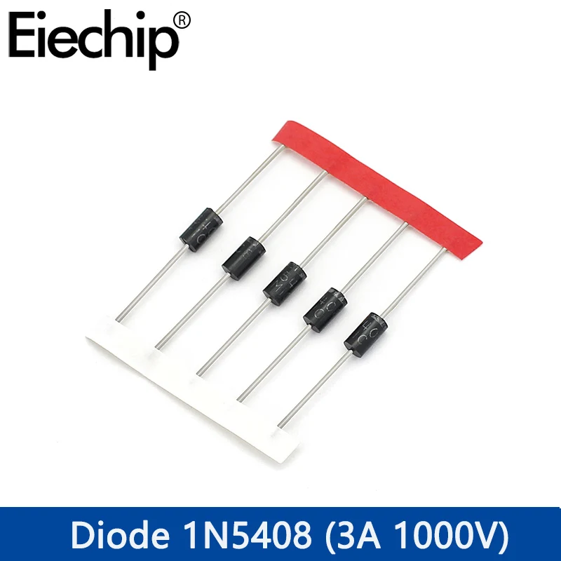 100pcs 8 Value schottky diode Rectifier Diodes kit 1N4148 1N4007 1N5819 1N5399 1N5408 1N5822 FR107 FR207 Fast Switching Diode