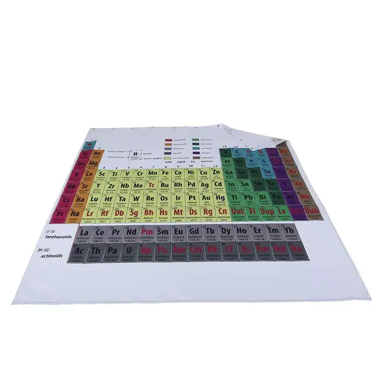 Periodic Table Of The Elements Shower Curtain Mildewproof Polyester Washable Bathtub Decorative 150 X 180Cm | Дом и сад
