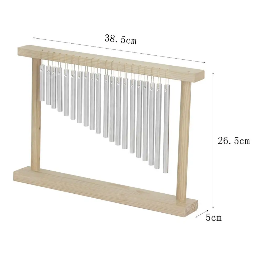 Музыкальные колокольчики IRIN Качественные прочные алюминиевые 20 тонов
