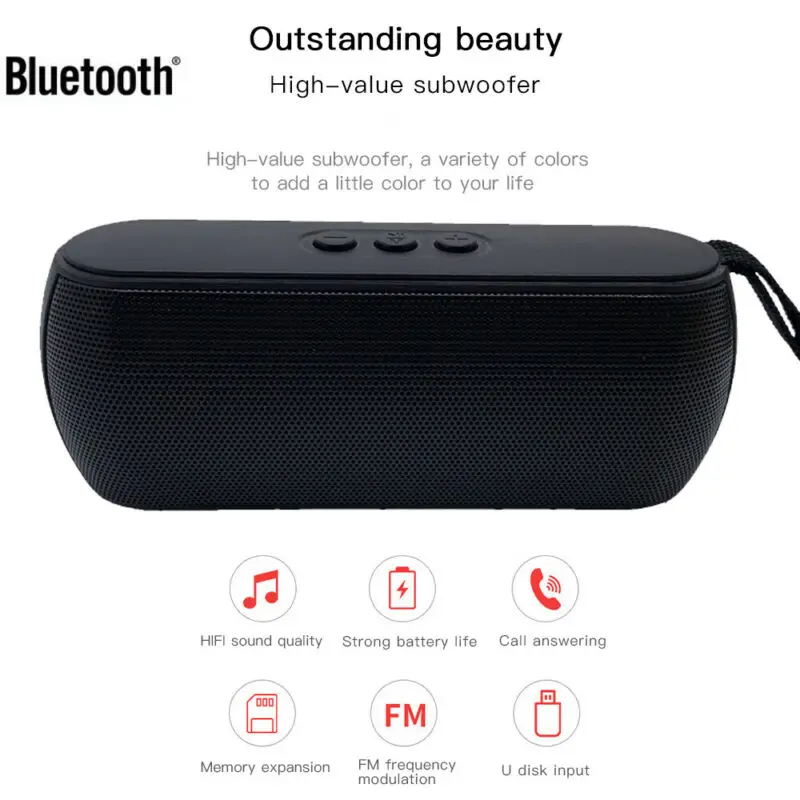 Портативная беспроводная bluetooth-колонка H820 Спортивная уличная колонка с супер