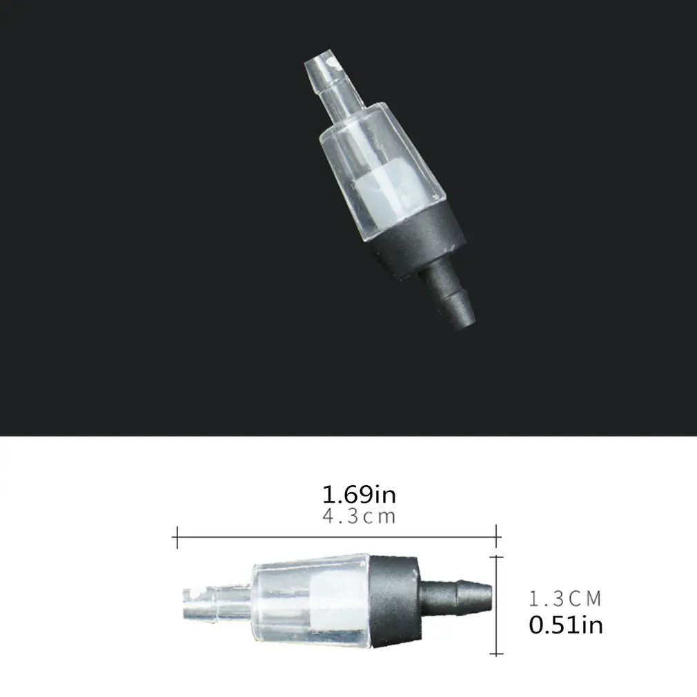 Обратный клапан из нержавеющей стали с защитой от обратного потока аквариумный