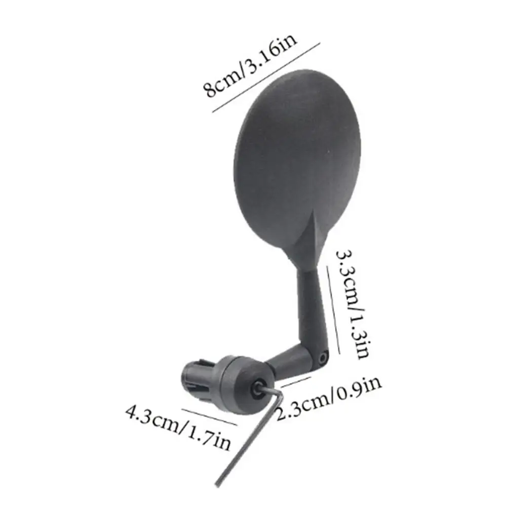 Велосипедное классическое зеркало заднего вида гибкое регулируемые
