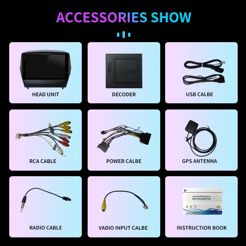 

DOVOX 2 Din Android Head Unit For Hyundai Tucson 2 2009-2015 GPS Navigation Car Radio Multimedia Video Player 2din 4G Octa-Core