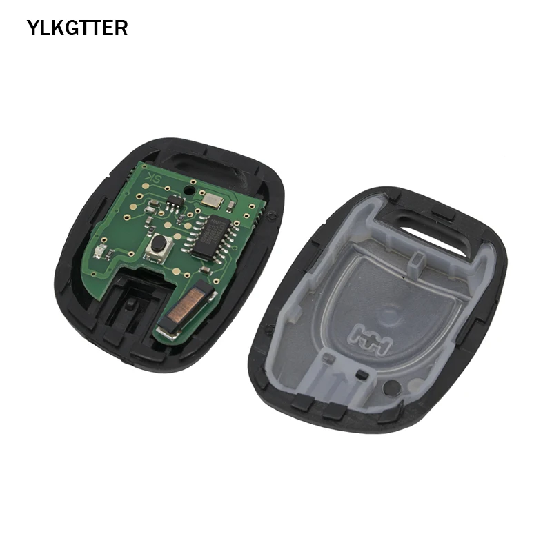 YLKGTTER 433MHz Remote Car key For Renault Master Clio Twingo Kangoo with Transponder PCF7946 Chip & VAC102 Blade | Автомобили и