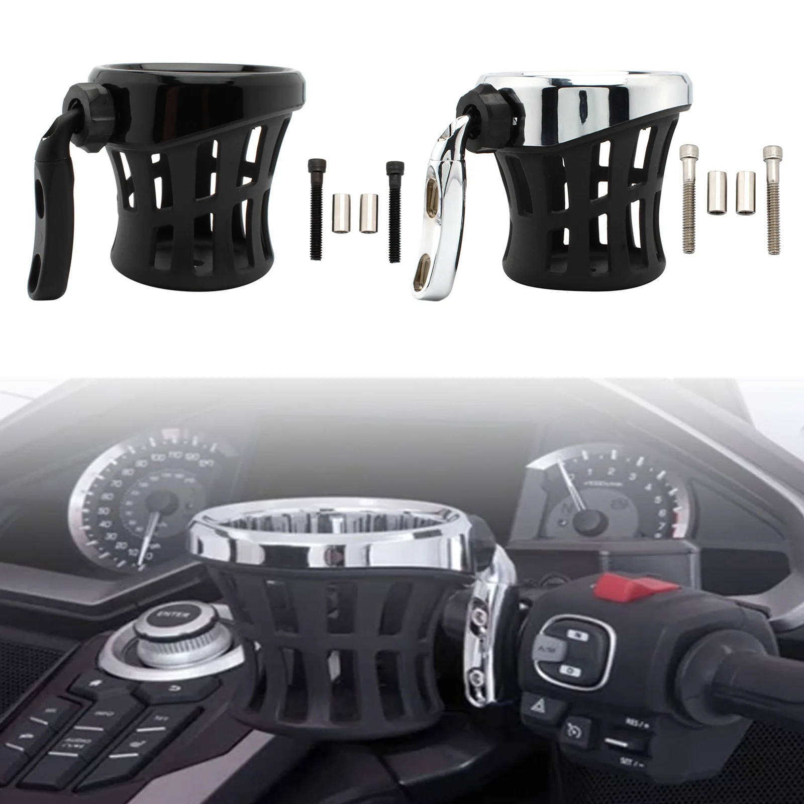 Precio Soporte De Bebidas Para Motocicleta Harley Deluxe Blackline Electra Glide Classic, Vaso De Bebidas Para Moto