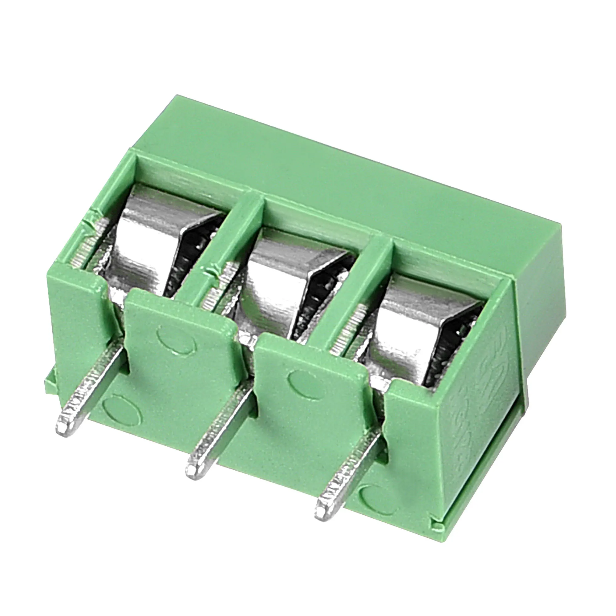 

Uxcell PCB Screw Terminal AC250V 8A 3P 5mm Pitch for Prototype Board Green Pack of 40