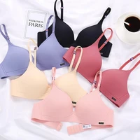 seamless bra women brassiere bralette sexy breathable female solid color lingerie ultra thin wireless bras for girl ab small cup