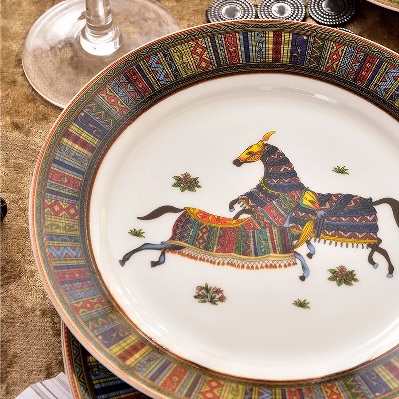 Высококачественная тарелка 8/10 дюйма фруктовая домик десертная торт сладкая