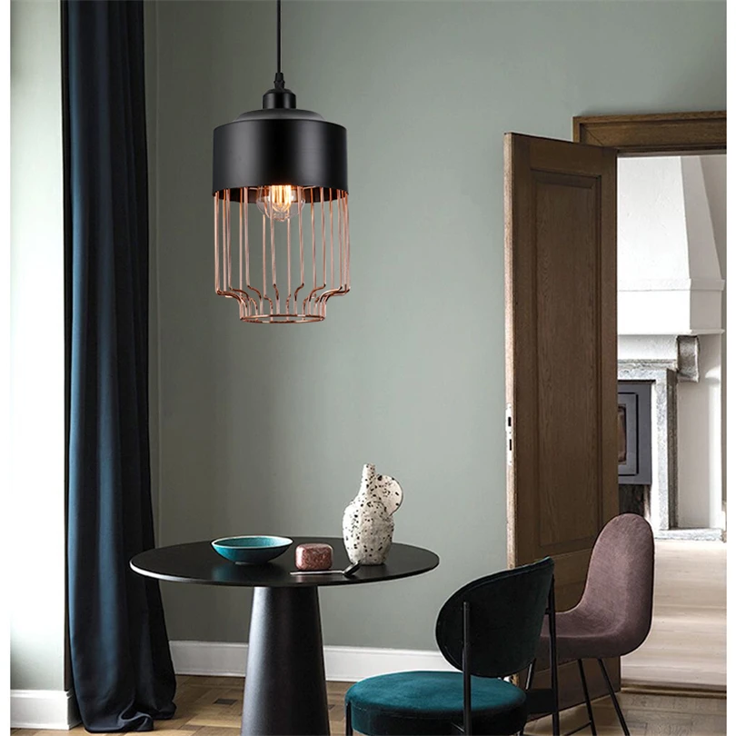 Новая промышленная винтажная светодиодная Подвесная лампа Эдисона стиль чердак