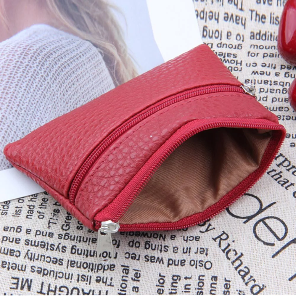 Women Men PU Leather Coin Purse / Key Wallet 2018 New Fashion Zipper Mini Handbag Card Holders Short Small Old-school | Багаж и сумки