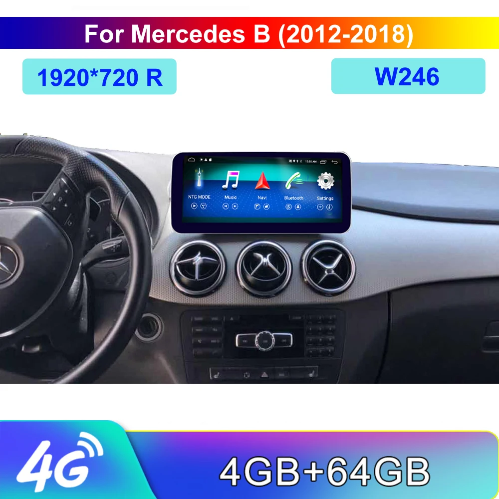 10 25 'Android 8 4 + 64G сенсорный экран мультимедийный плеер стерео дисплей навигация GPS