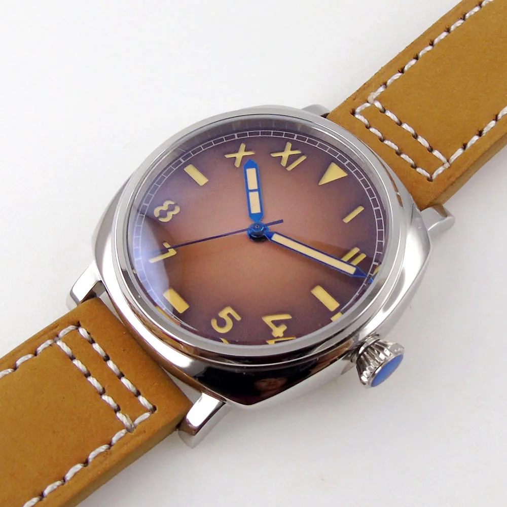 Часы мужские механические с сапфировым стеклом и AR-покрытием 200 м | Наручные часы