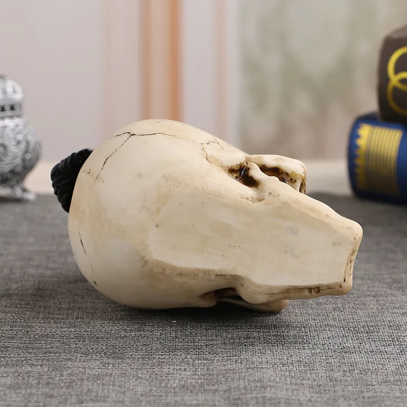 

Resin Craft Statues For Decoration Skull Crow Skull Fashion Home Decor Creative Statue Personalized Ornaments