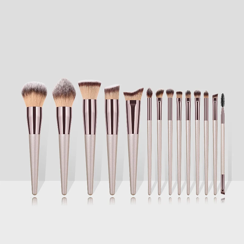 14 шт. набор кистей для макияжа нанесения пудры и основы под макияж|Аппликатор
