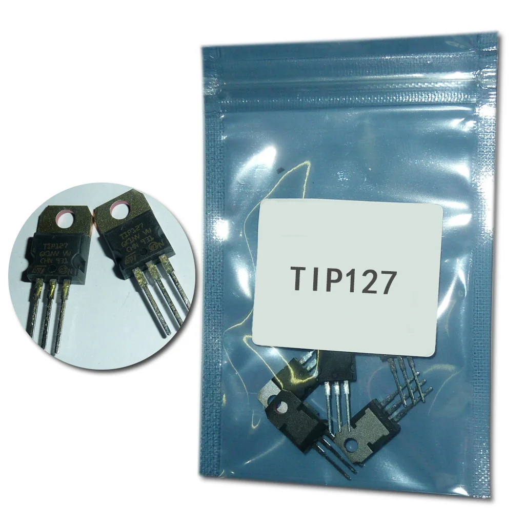 1 TIP127 to220 transistor mosfet kit power mosfet p channel TO-220 transistor mosfet PNP 50A/100v mosfet transistors  - buy with discount