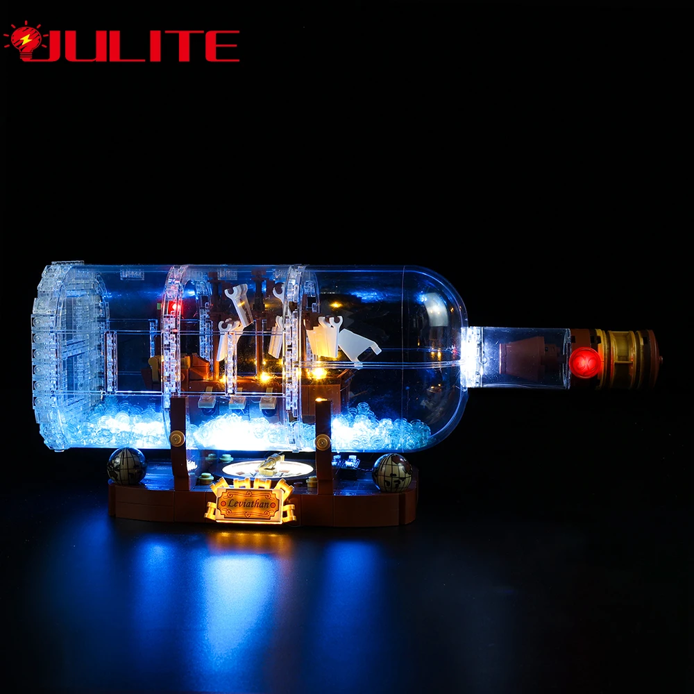 LED Light Kit  For 21313 And Compatible With 92177 Ship In A