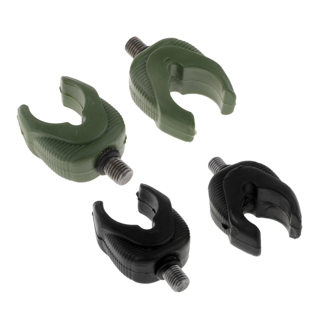 Подставка для удочки 2 шт. грубой рыбалки на карпа рыболовные снасти зеленый