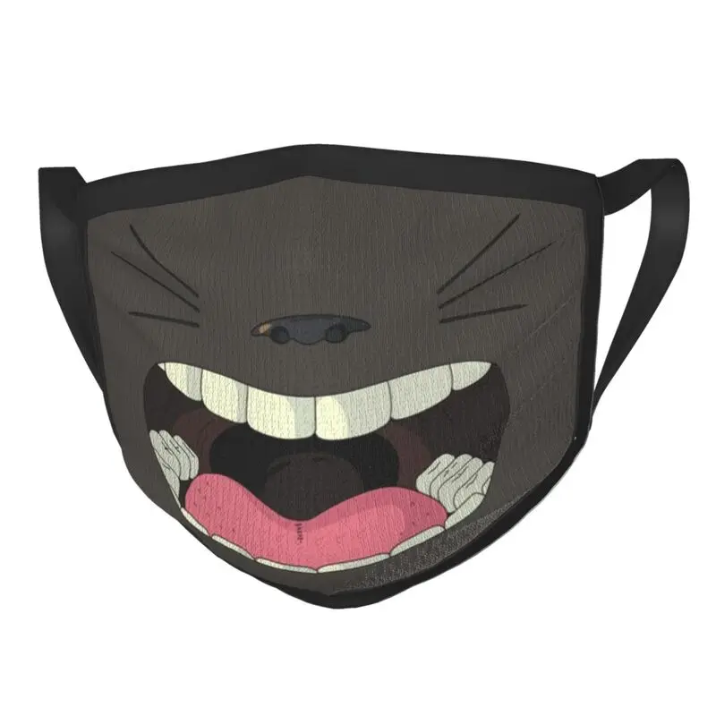 

My Neighbor Totoro Anime Manga Mask Anti Haze Dustproof Washable Hayao Miyazaki Face Mask Protection Men Respirator Mouth Muffle