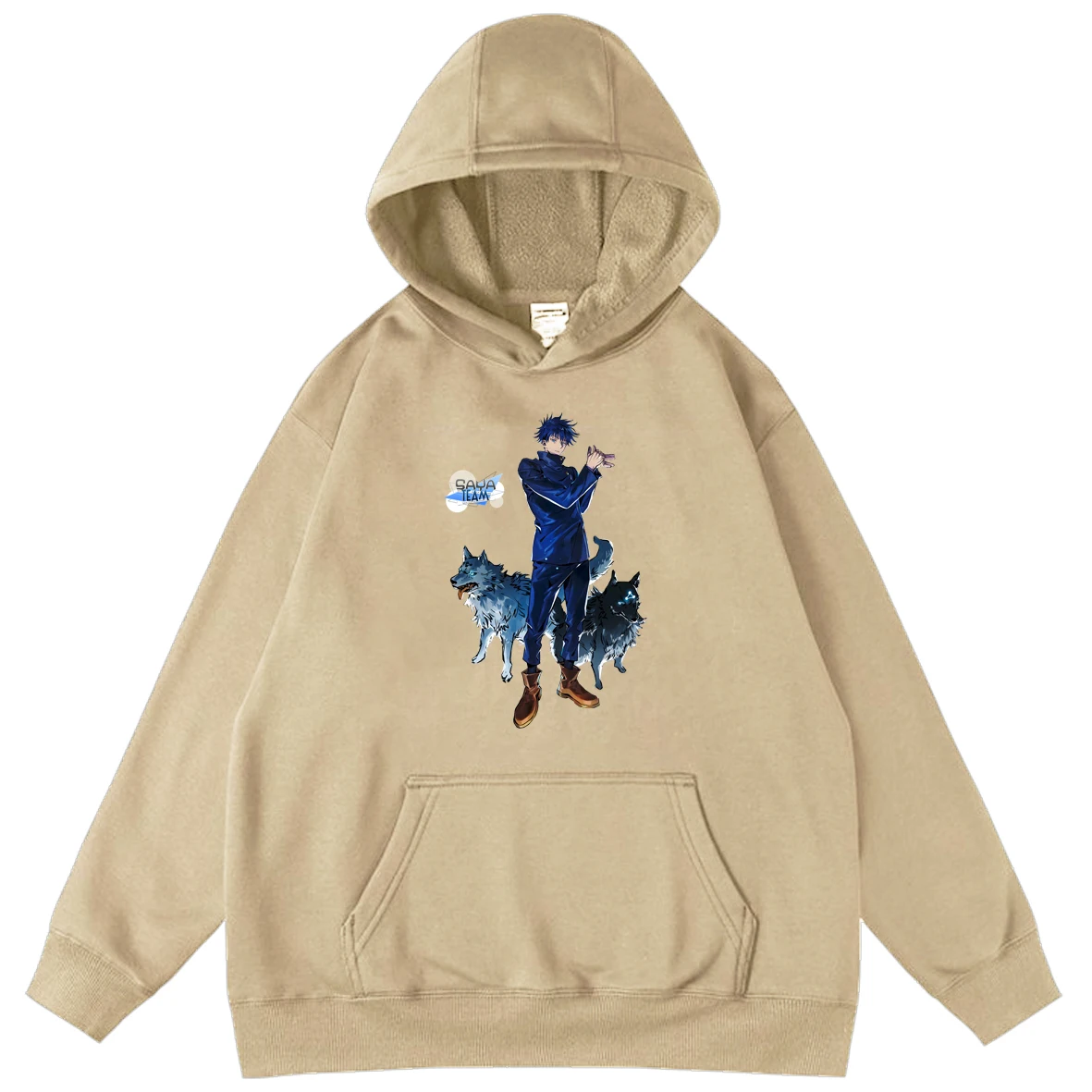 

Jujutsu Kaisen Japanese Anime Characters Oversized Sweatshirts Men Big Pocket Hoodies Men's Clothing Hooded Autumn 2021 Pullover