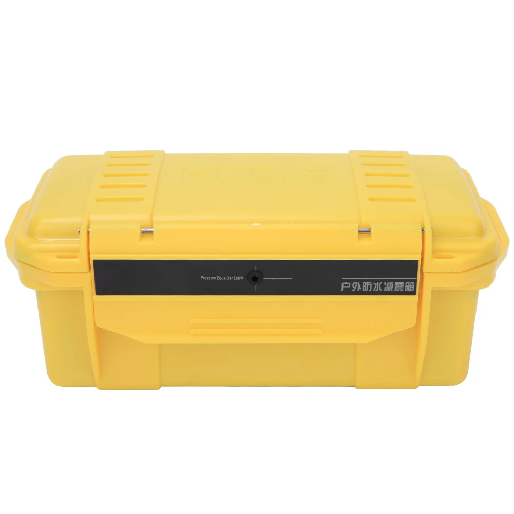 

ABS reinforced Strengthen Hard Plastic Yellow Outdoor Shockproof Waterproof Tool Box Storage Case with Buffer Cushion