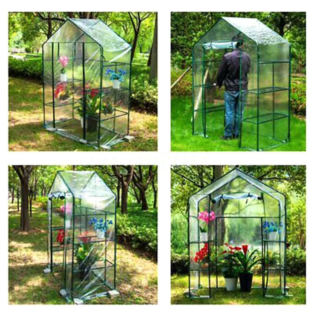 

143X143X195cm Plants Cover Garden Green Greenhouse Grow House Not Shelf